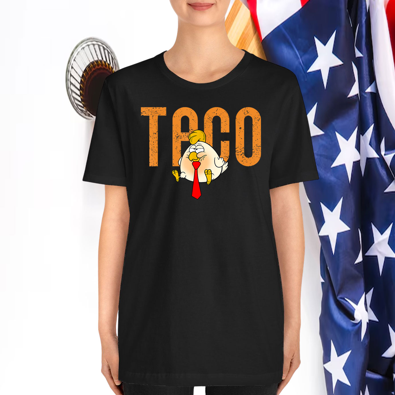 Fun Taco Theory Trumps Always Chicken Out Tacos Pun Shirt