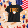 Funny Trump Always Chickens Out TACO Trump Chicken Joke T-Shirt