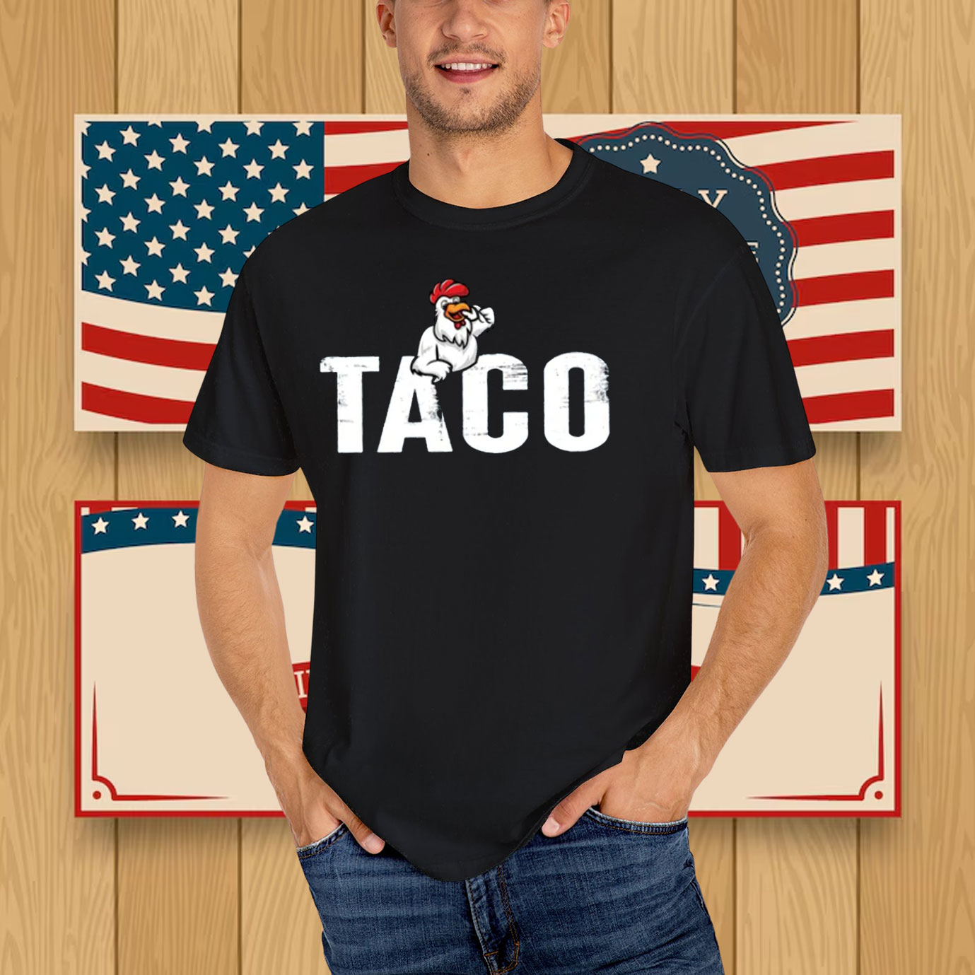Let's Go TACO Chickens Shirt