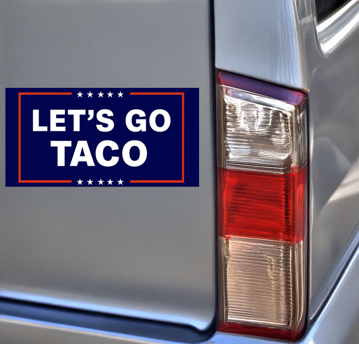 Let’s Go Taco Car Magnet