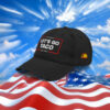 Let’s Go Taco Trump Distressed Hat