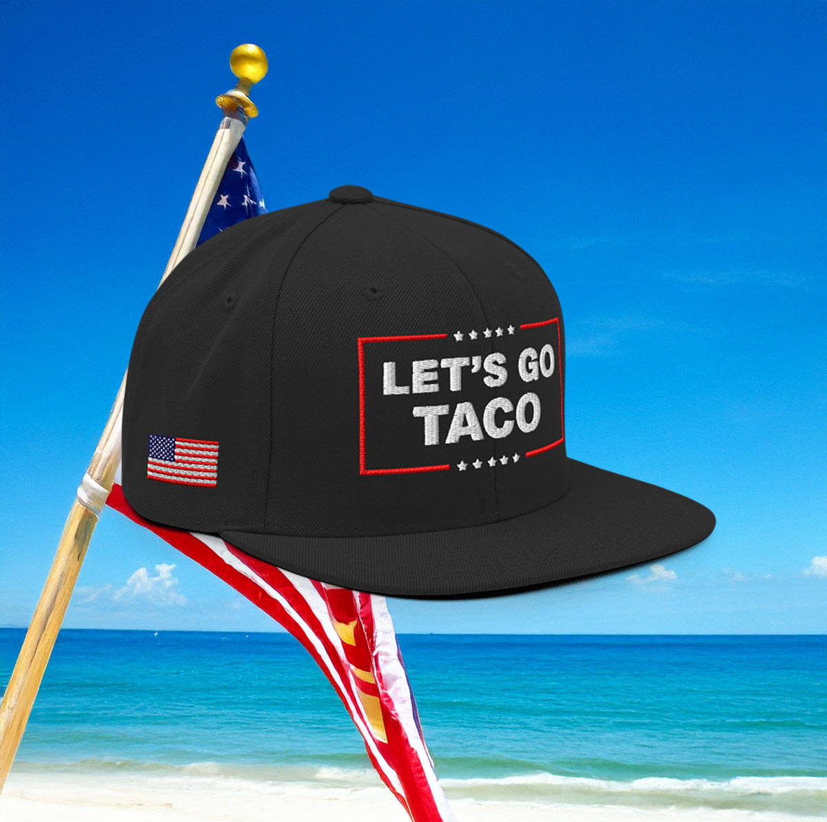 Let’s Go Taco Trump Snapback