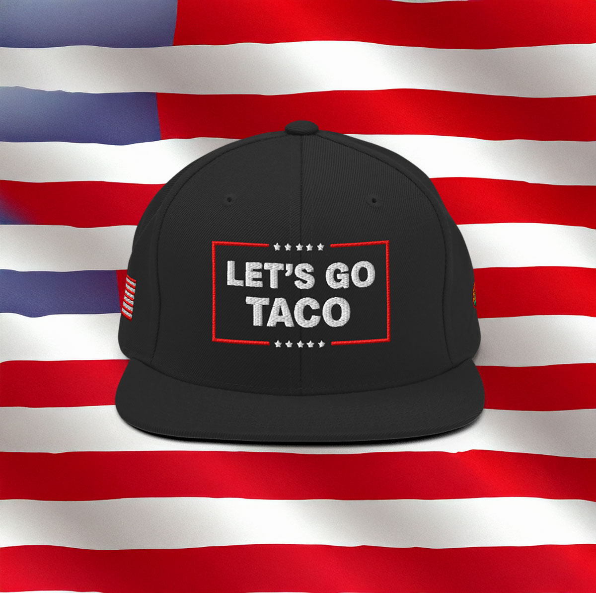 Let’s Go Taco Trump Snapback