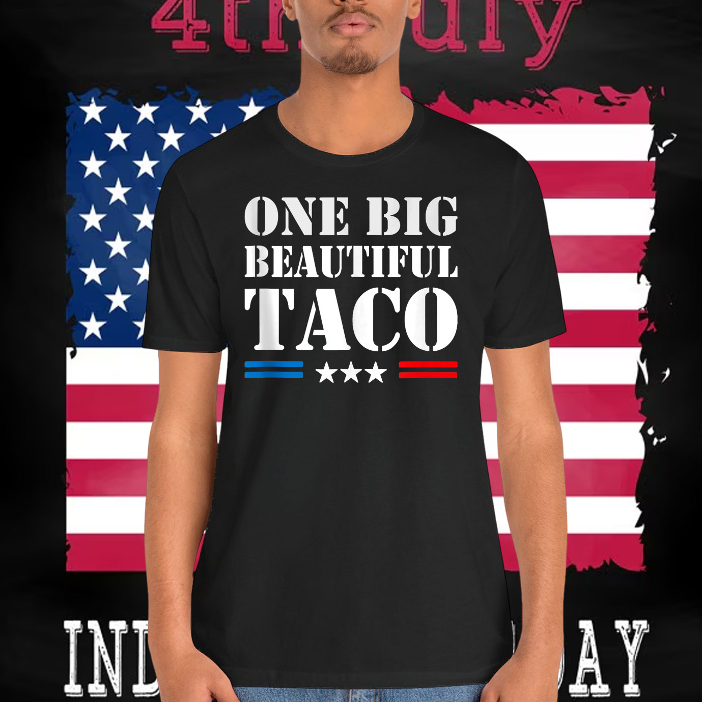 TACO Nickname Meme - One Big Beautiful Bill Funny Twist Shirt