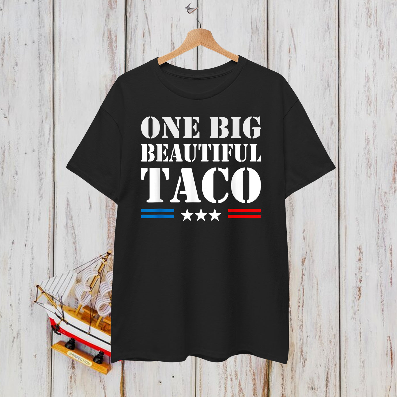 TACO Nickname Meme - One Big Beautiful Bill Funny Twist T-Shirt