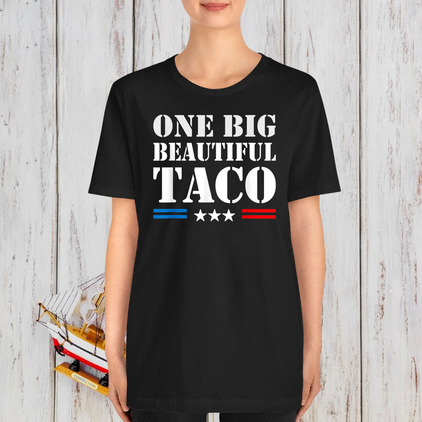 TACO Nickname Meme - One Big Beautiful Bill Funny Twist T-Shirt