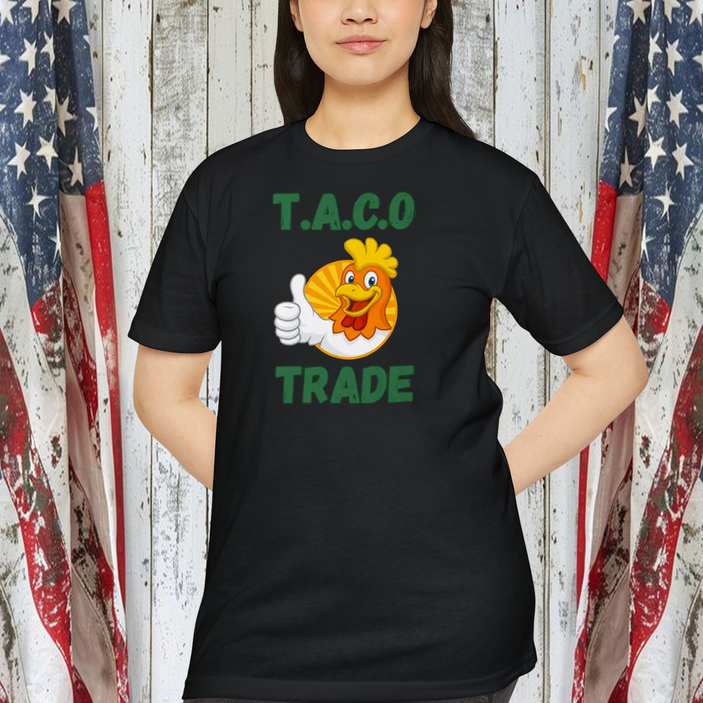 TACO Trade Trump Always Chickens Out Shirt