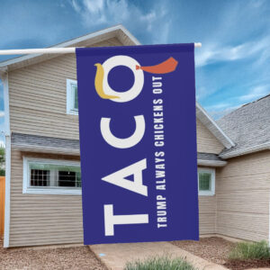 TACO Trump Always Chickens Out Flag