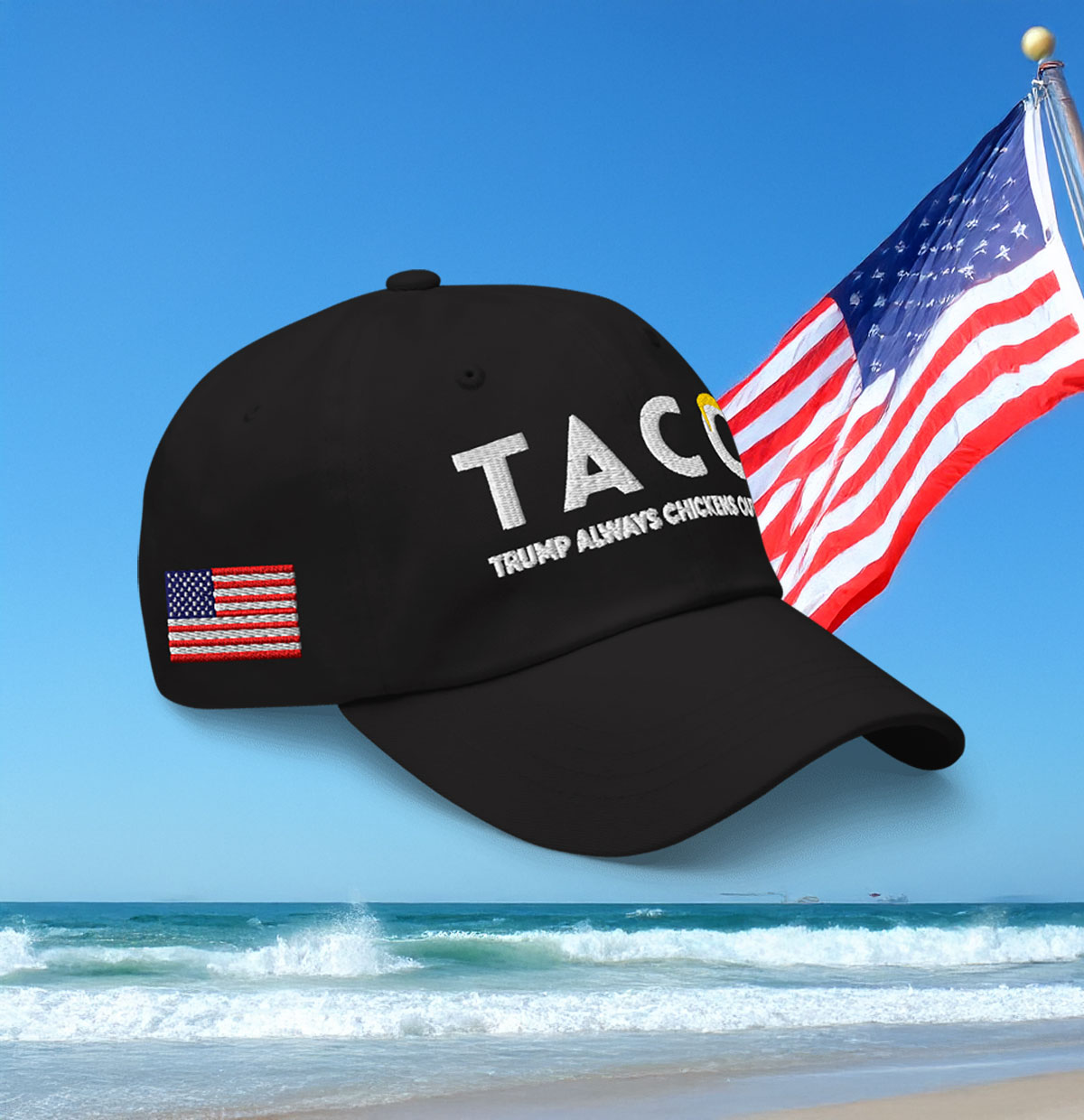 TACO Trump Always Chickens Out Hat