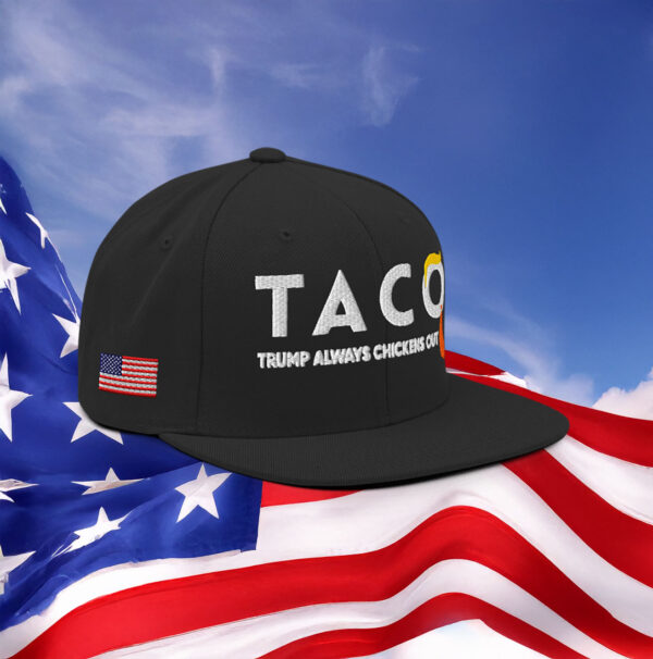 TACO Trump Always Chickens Out Snapback