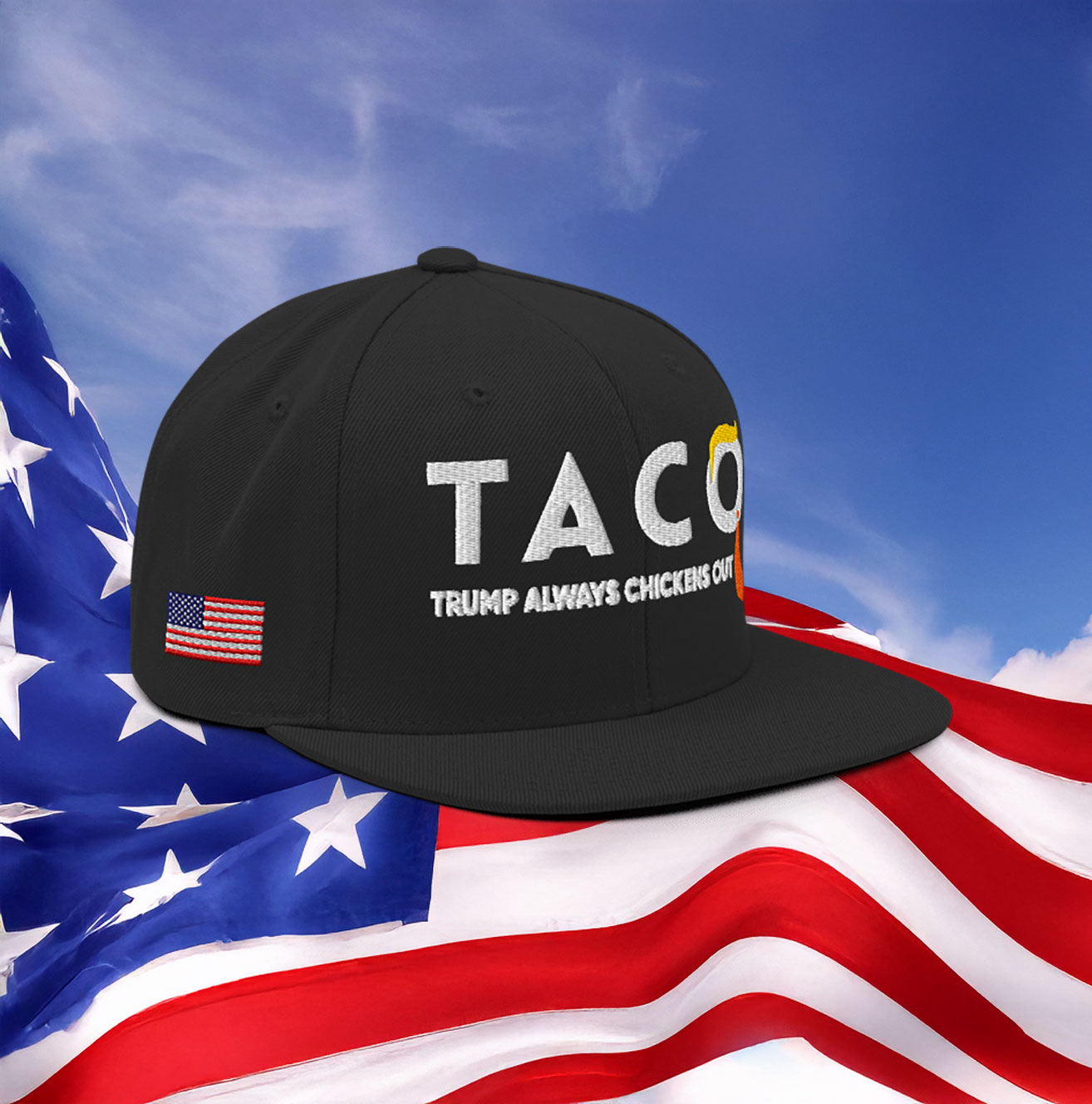 TACO Trump Always Chickens Out Snapback