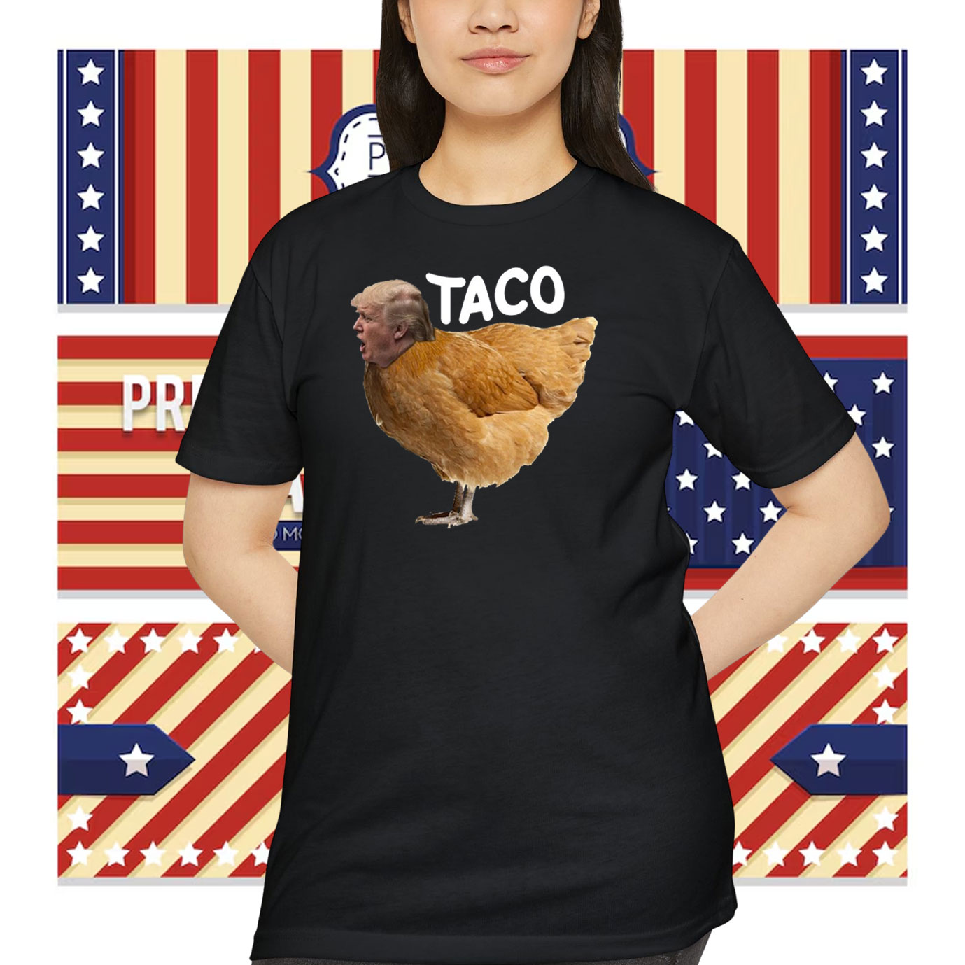 TACO Trump Always Chickens Out Unisex Shirt