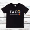 TACO Trump Always Chickens Out V-Neck Shirt