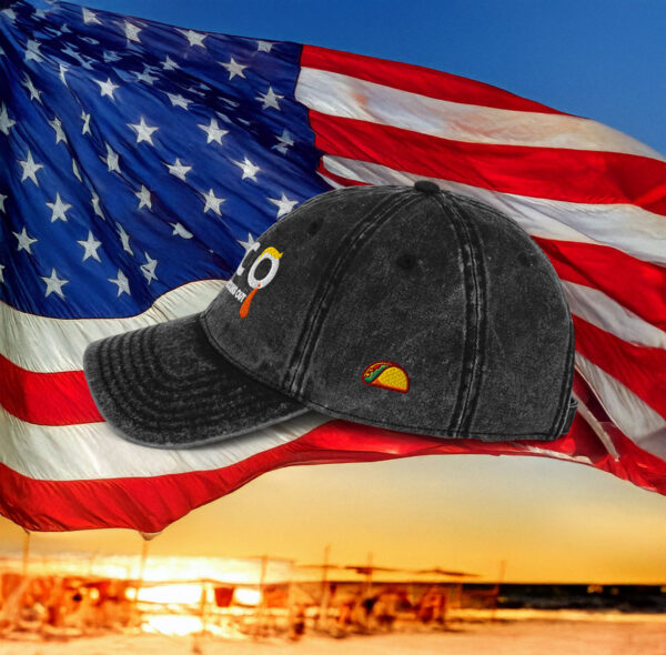 TACO Trump Always Chickens Out Vintage Cap