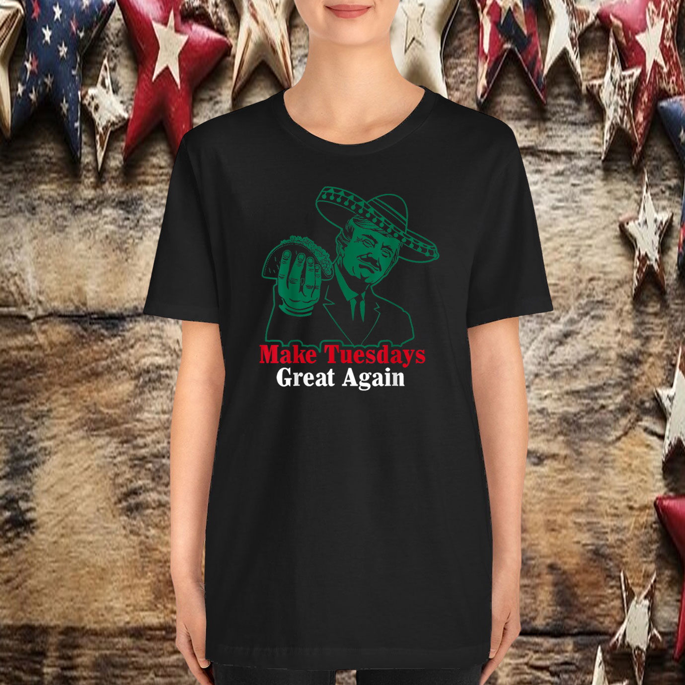 Taco Trump Make Tuesdays Great Again T-Shirt