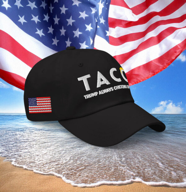 Trump Always Chickens Out Classic Dad Hat