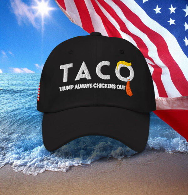 Trump Always Chickens Out Classic Dad Hat