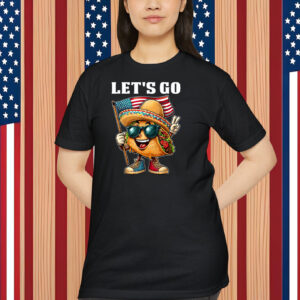 4th Of July Patriotic Let’s Go USA TACOS Freedom Food Shirt