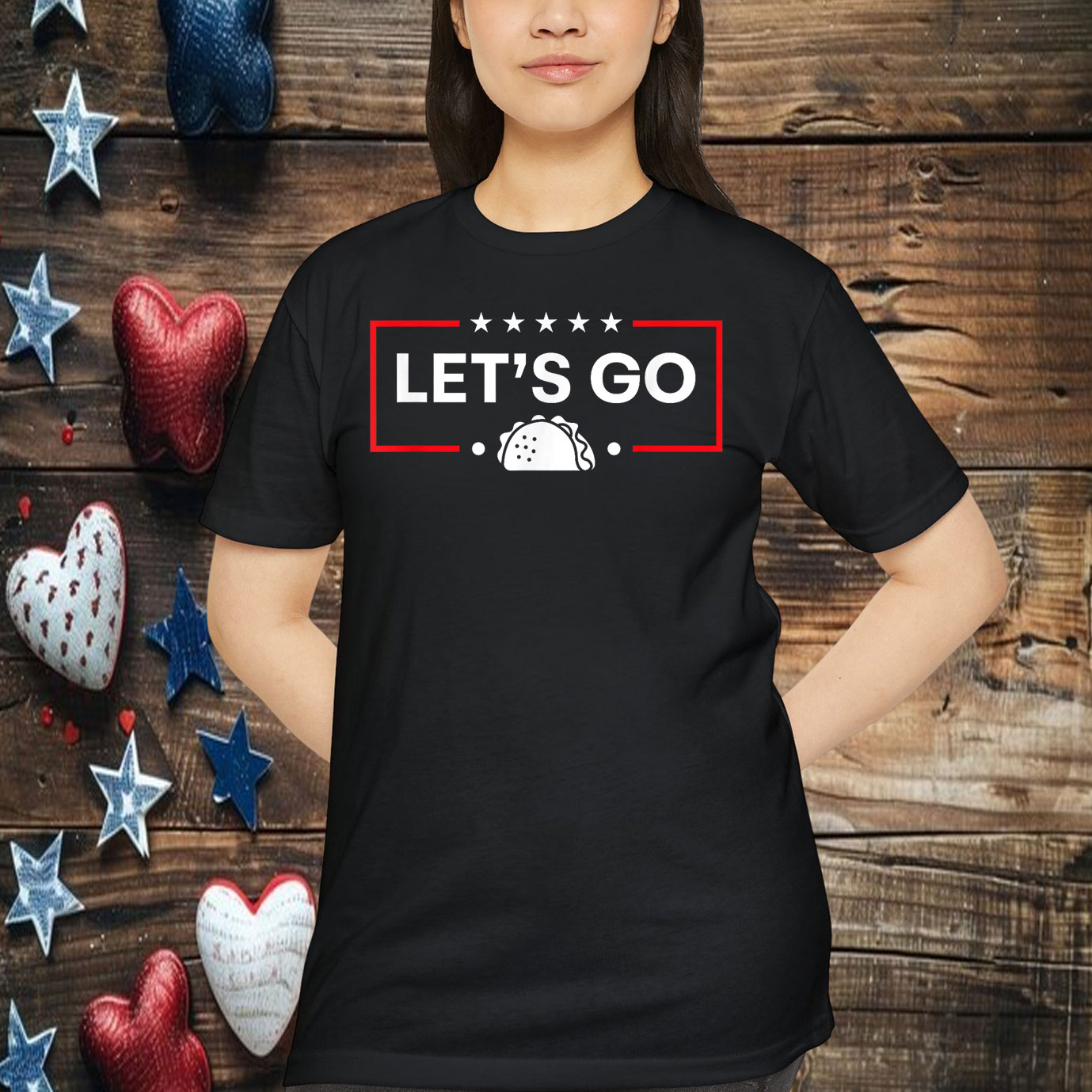 Funny 2025 Let's Go Taco Shirt