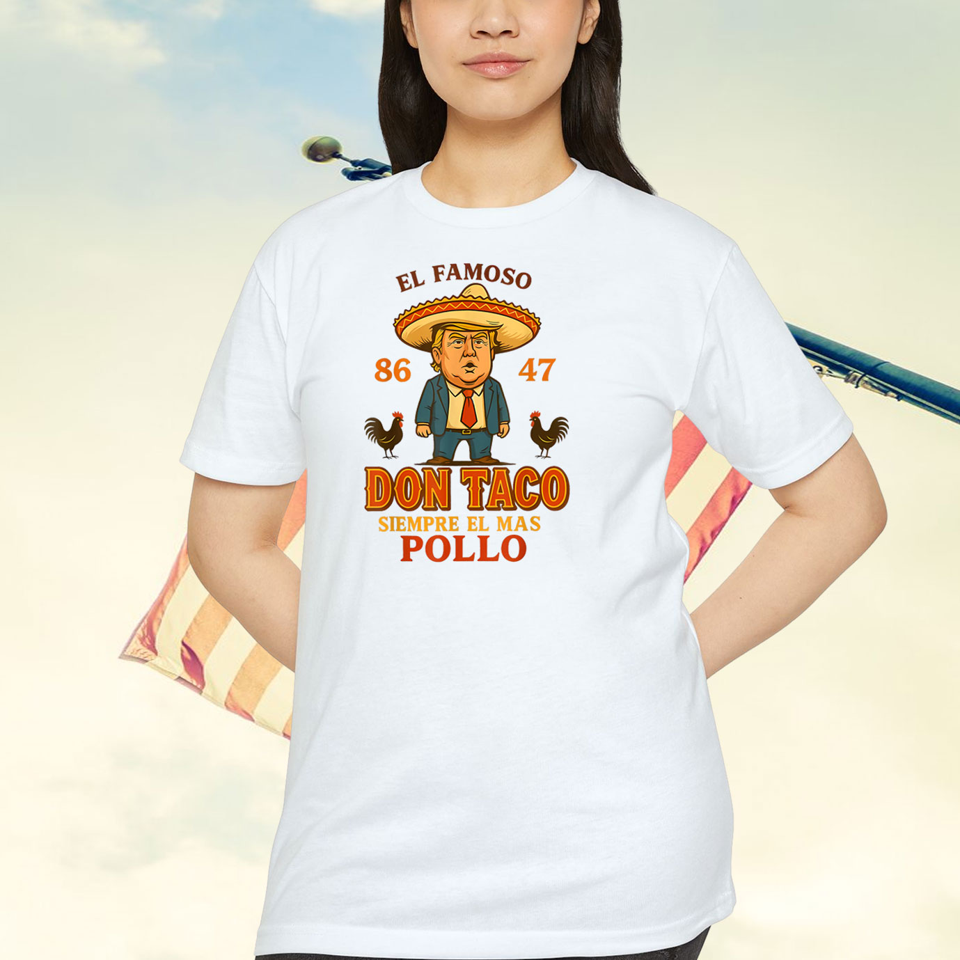 Funny El Famoso Don Taco Siempre El Mas Pollo Shirt