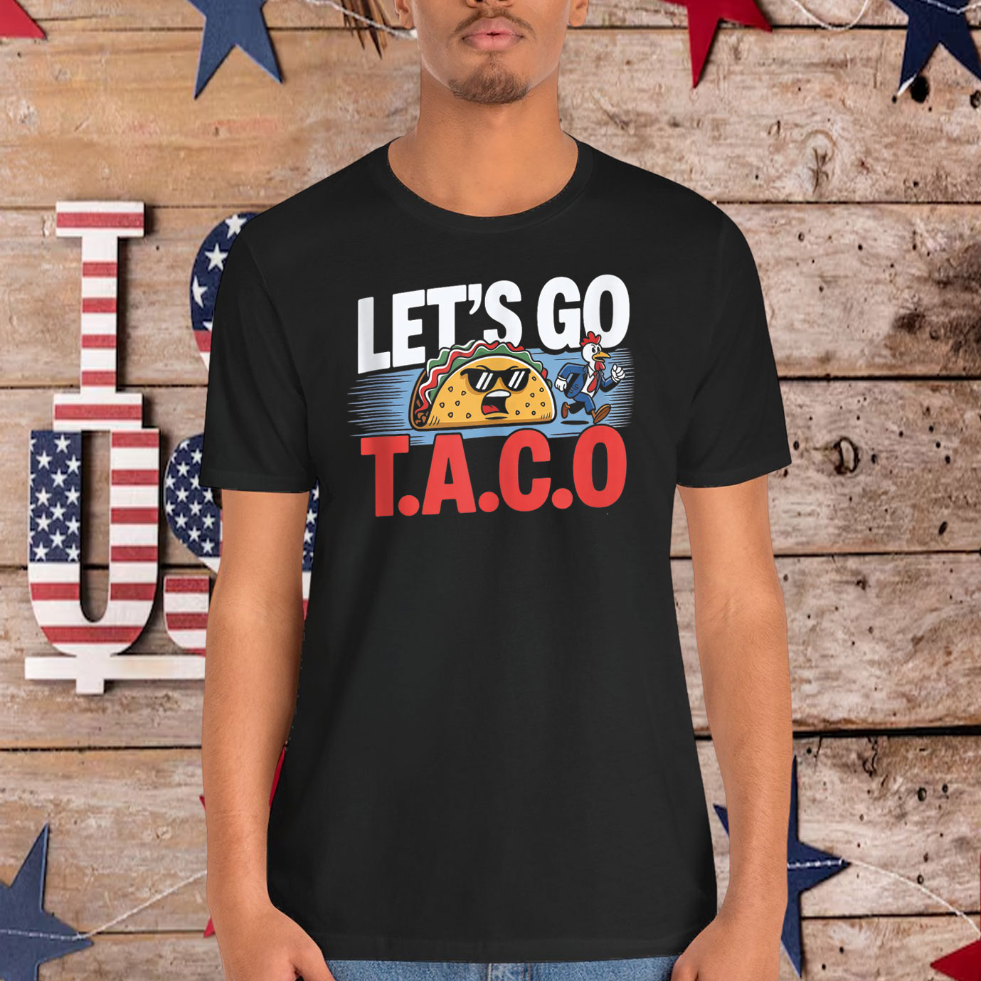 Funny Let's Go Taco Chickens Shirt