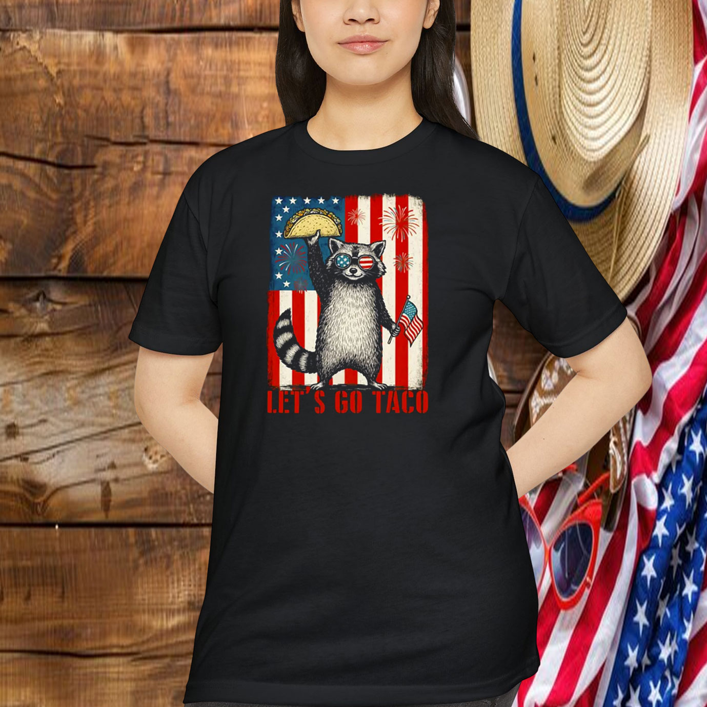 Funny Let's Go Taco Shirt
