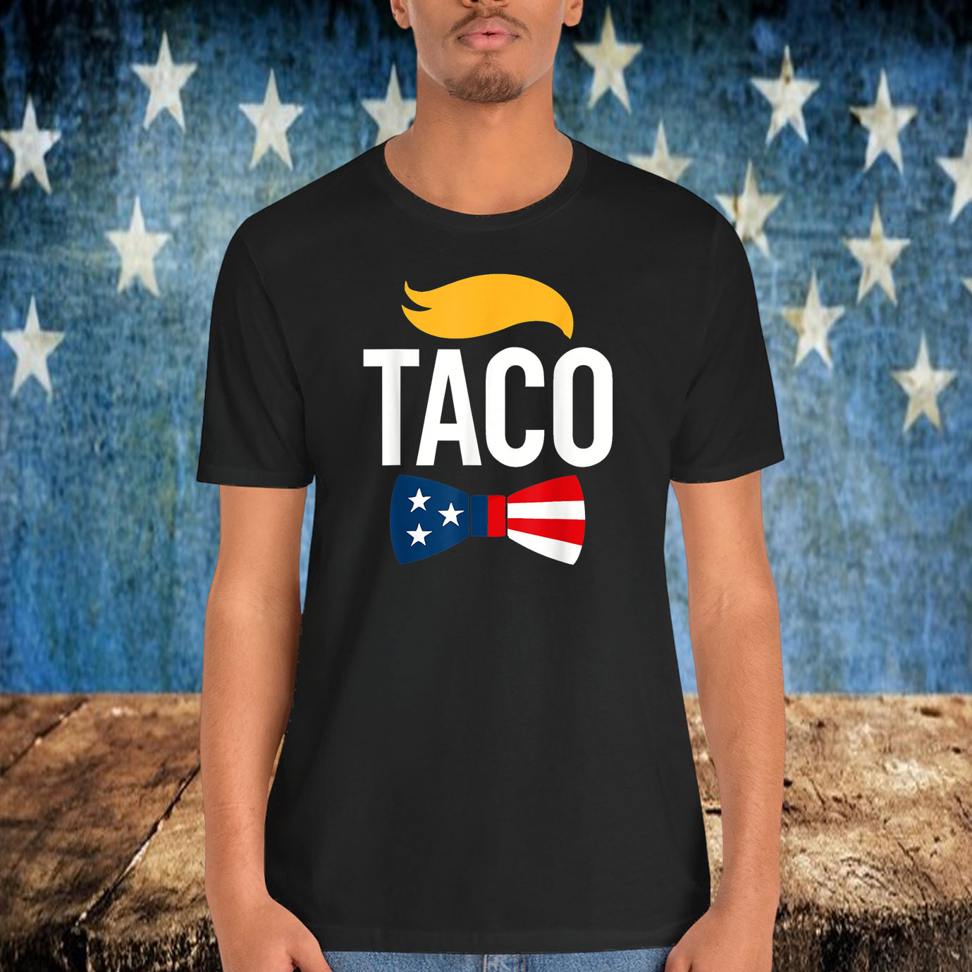 Funny T.A.C.O Trumps Always Chickens Out Taco Lovers Shirt