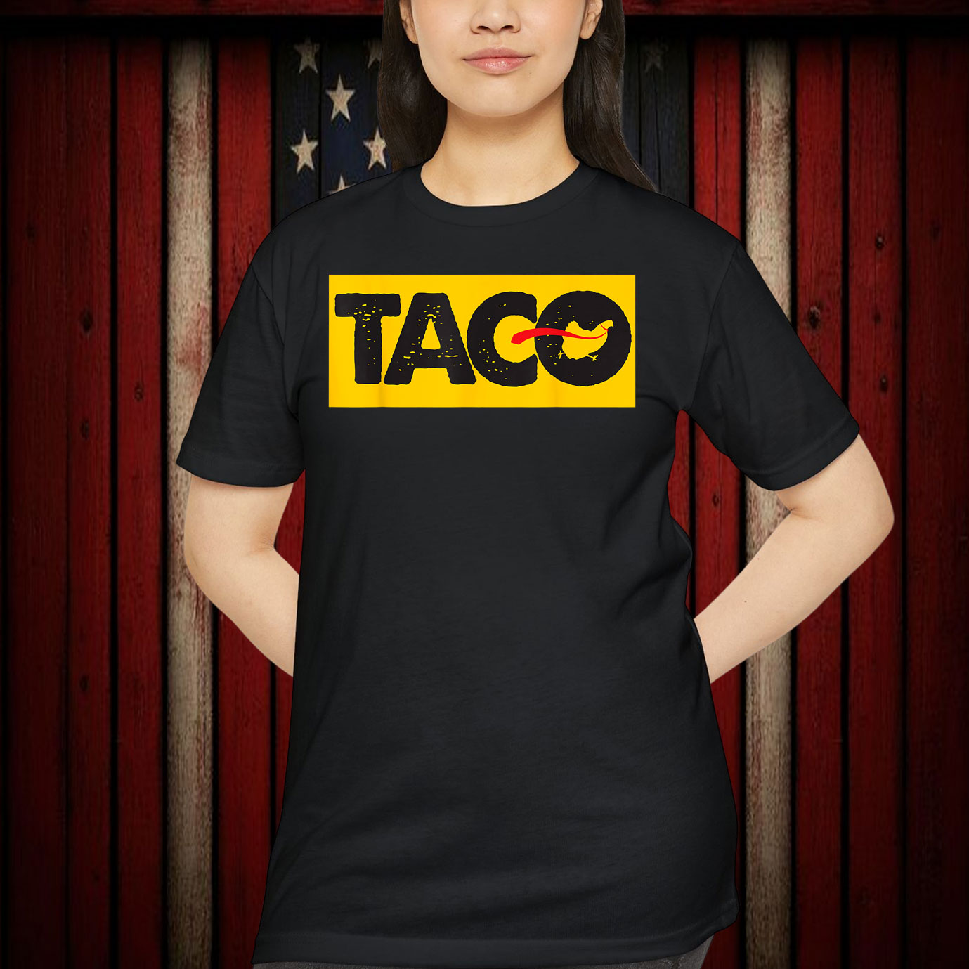 Funny Trump Always Chickens Out TACO Trump Chicken Shirt
