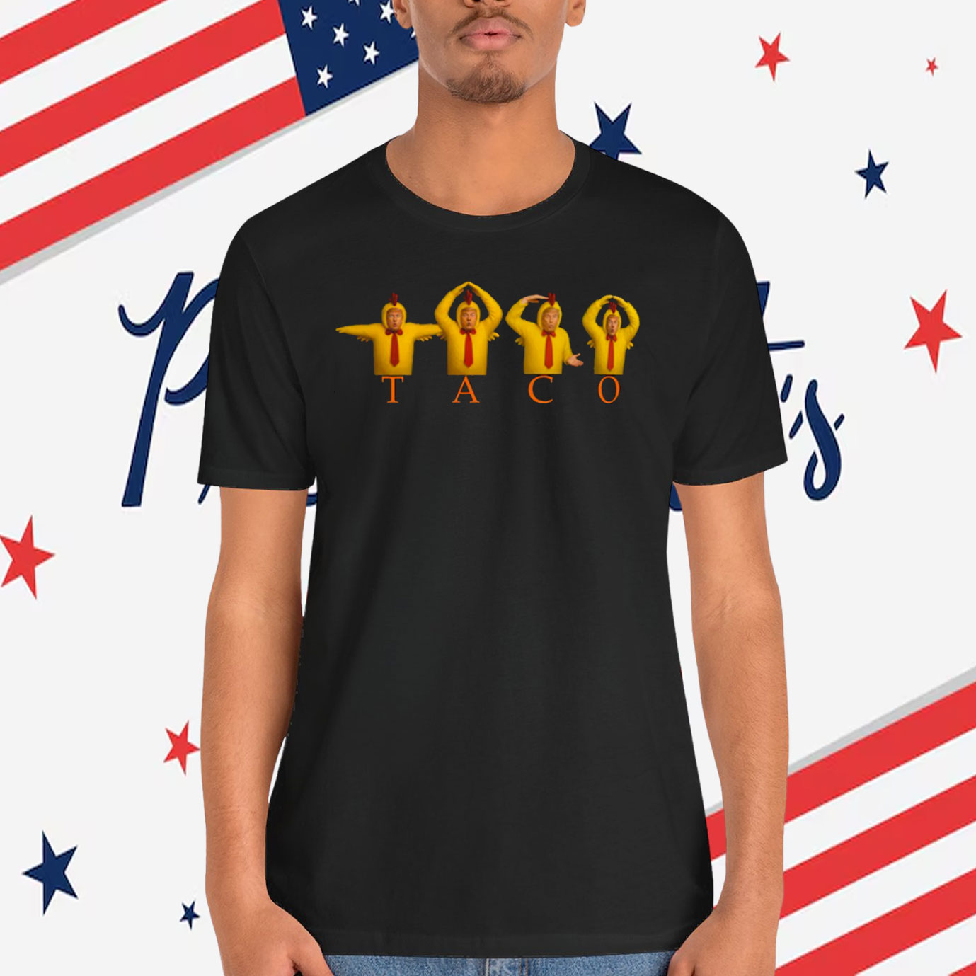 Funyy Chickens Taco Trump Shirt