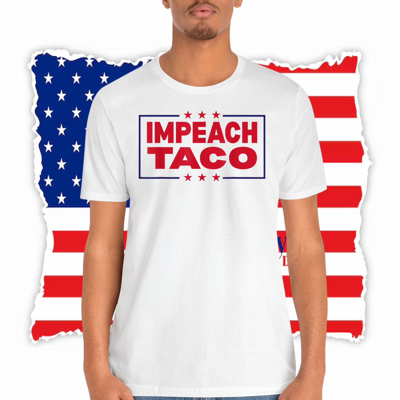 Impeach Taco Trump Always Chickens Out Shirt