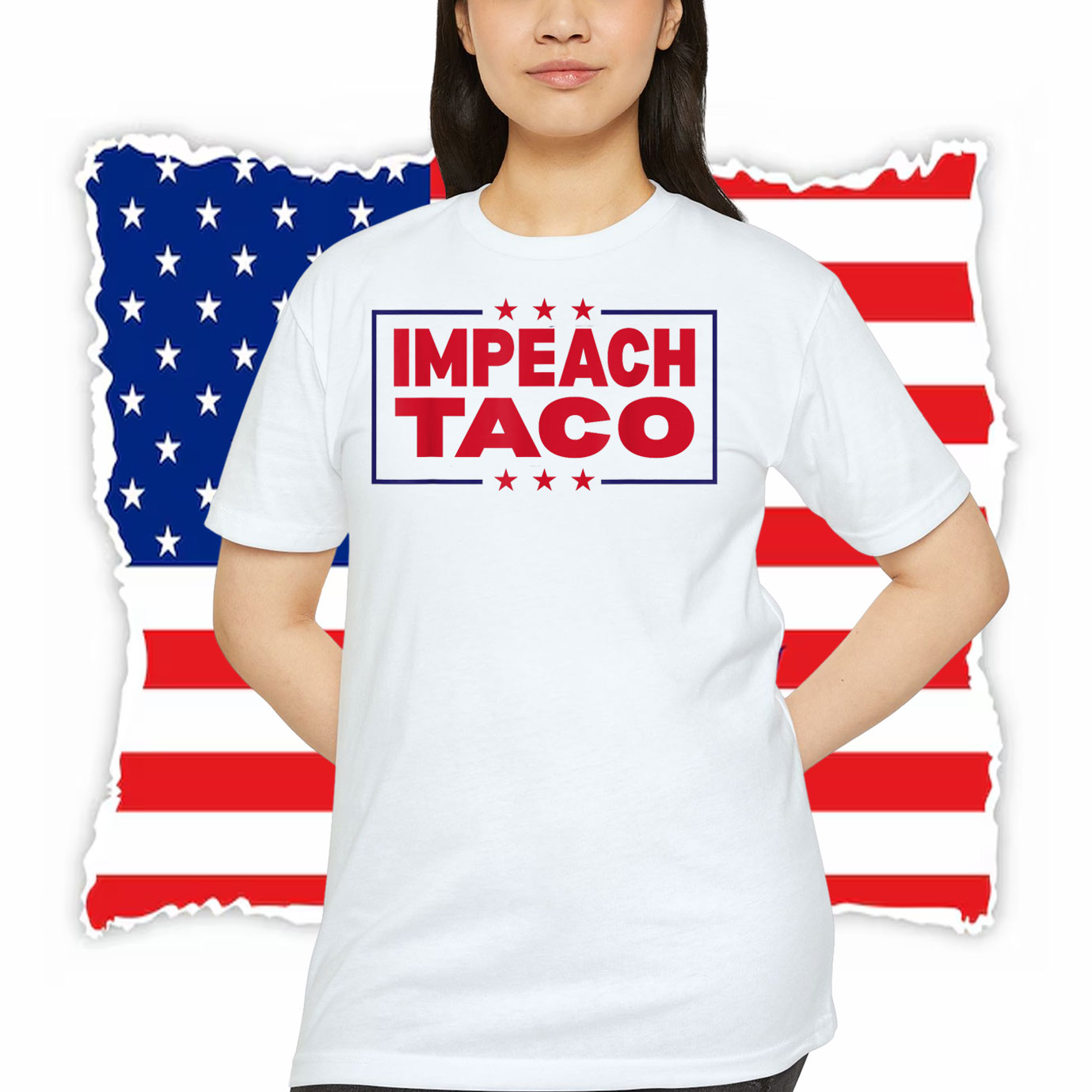 Impeach Taco Trump Always Chickens Out Shirt