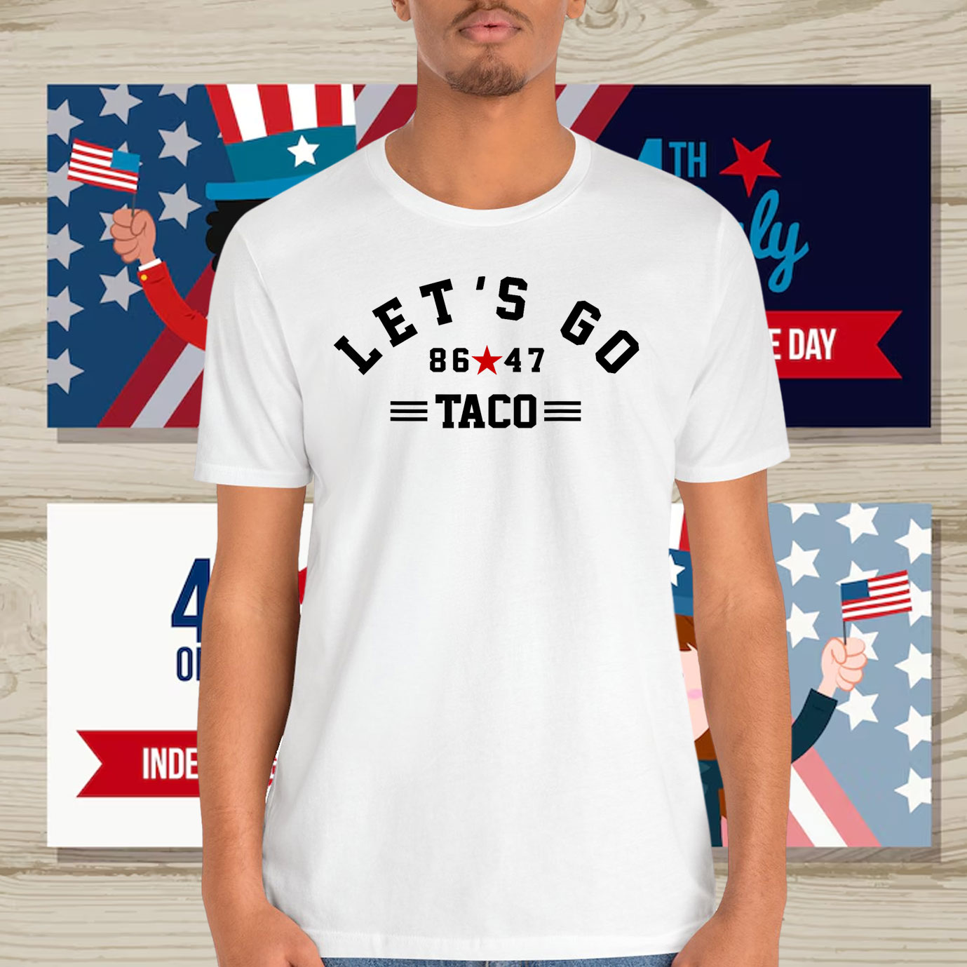 Let's Go 8647 Taco Shirt