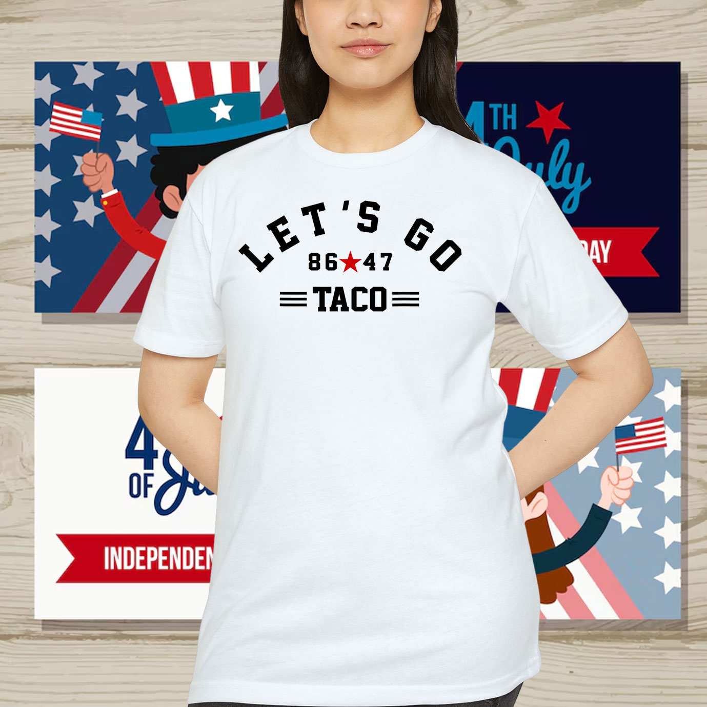 Let's Go 8647 Taco Shirt