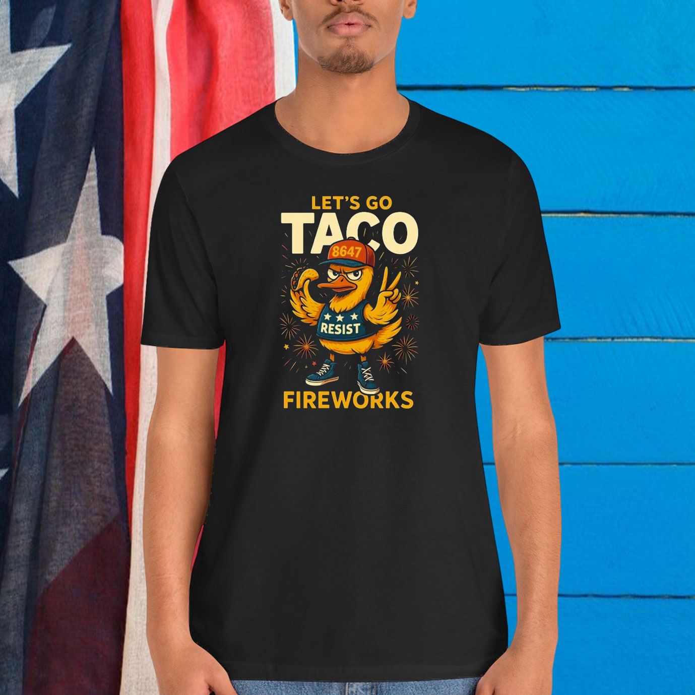 Let's Go TACO FireWorks Shirt