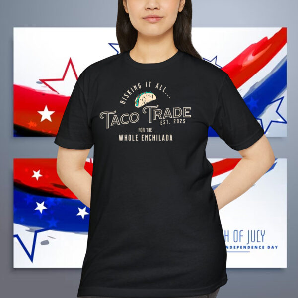 Let's Go TACO Trade Funny Political Trading - Chickening Out Shirt