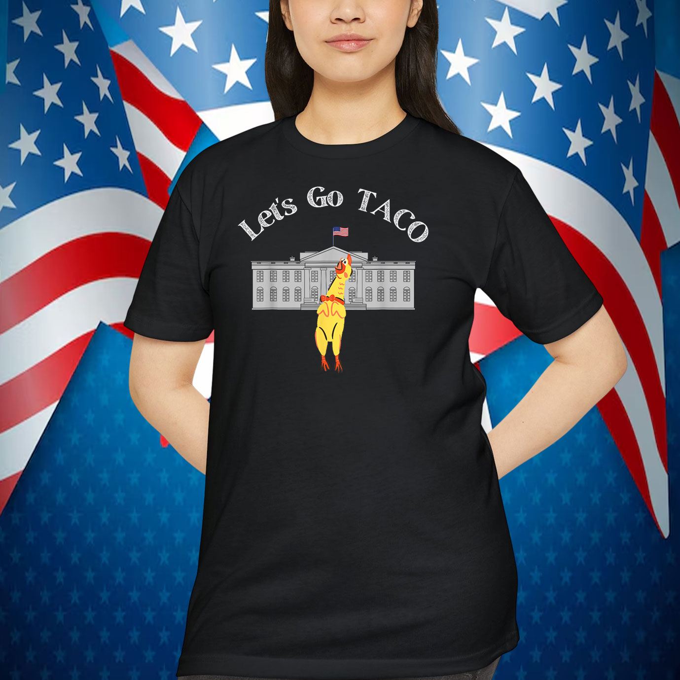 Let's Go TACO. Chicken Shirts