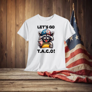 Let's Go Taco Funny Feral Raccoon Shirt