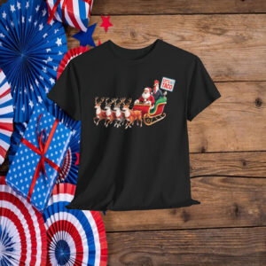 Let's Go Taco - Funny Sleigh Ride With Santa Claus Shirts