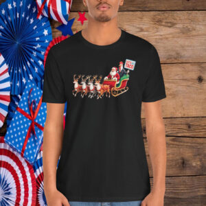 Let's Go Taco - Funny Sleigh Ride With Santa Claus Shirts