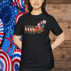 Let's Go Taco - Funny Sleigh Ride With Santa Claus Shirts