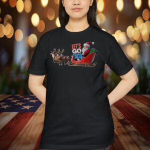Let's Go Taco - Funny Sleigh Ride With Santa Claus T-Shirt