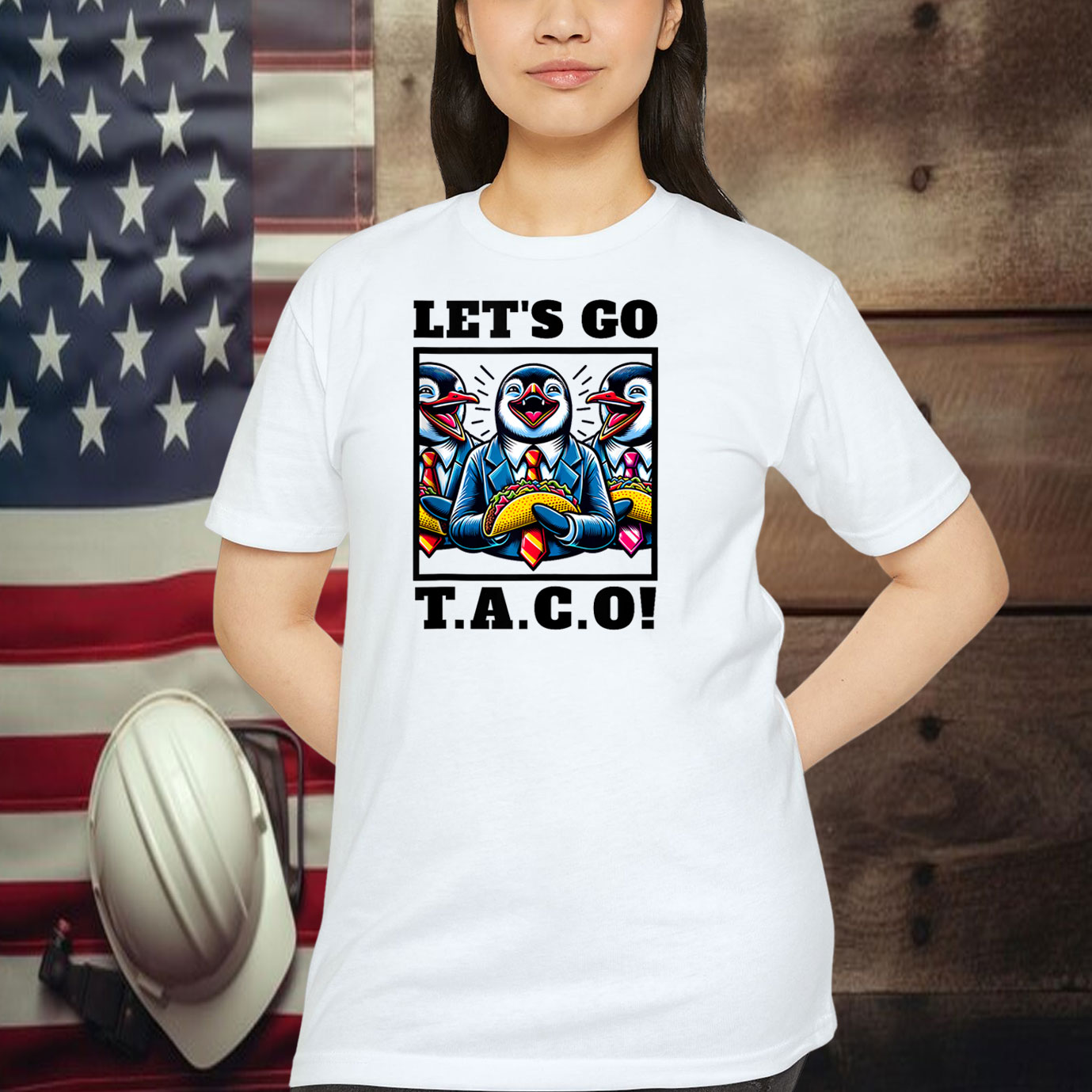 Let's Go Taco Penguins Shirt