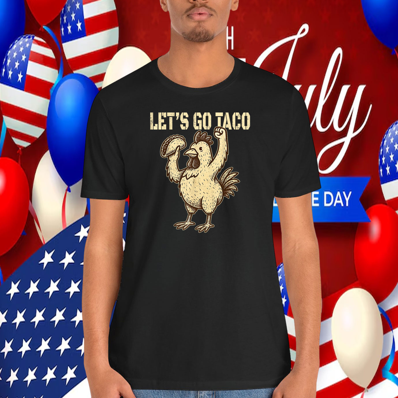 Let's Go Taco Retro Vintage Shirt