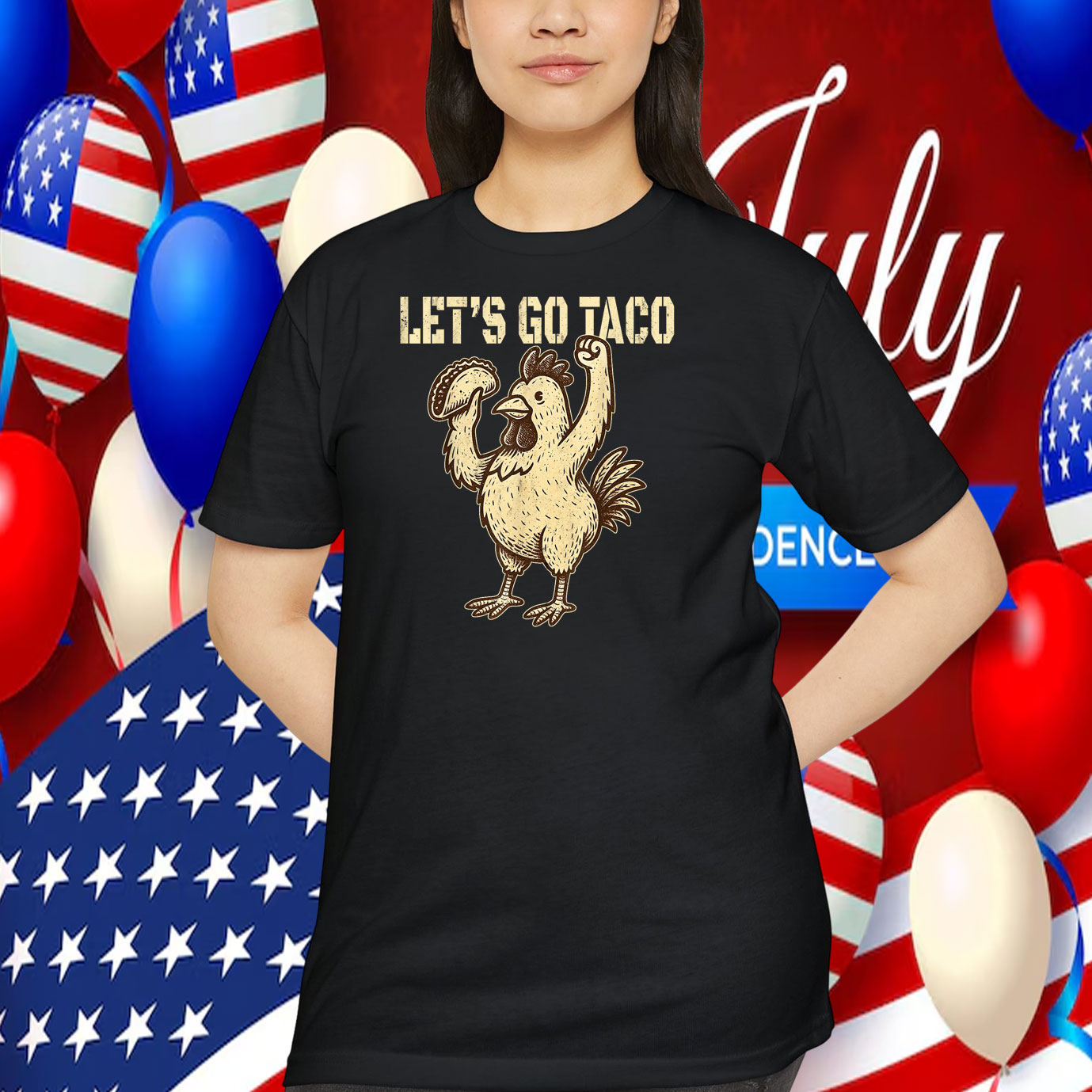 Let's Go Taco Retro Vintage Shirt