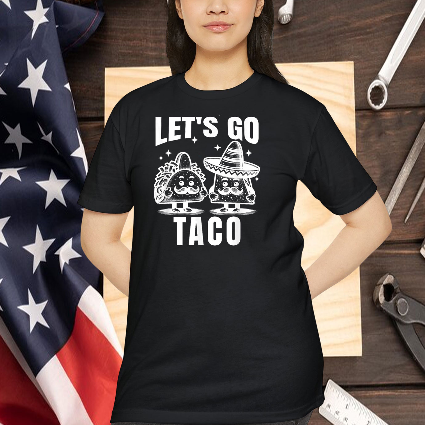 Official LET'S GO TACO Unisex Shirt