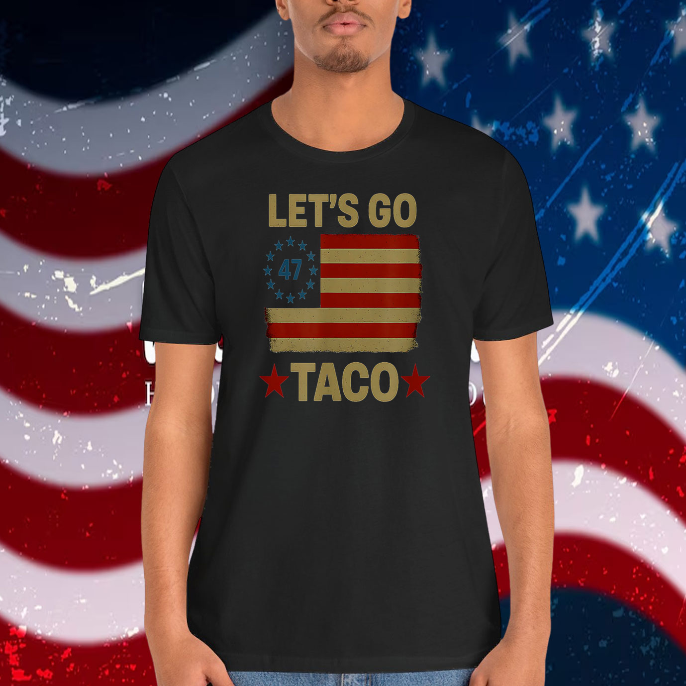 Retro Let's Go Taco 47 Shirt