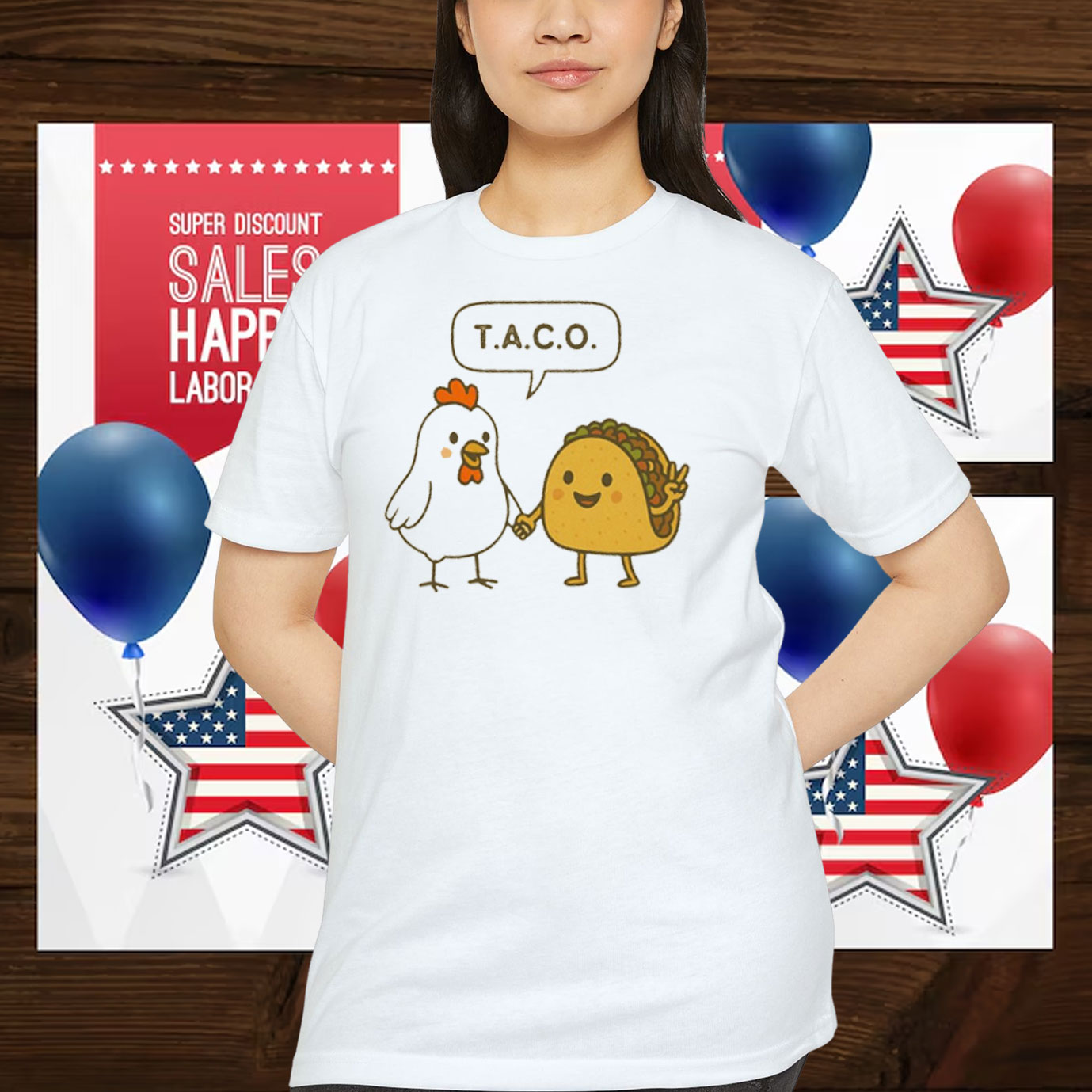 T.A.C.O Chickens Shirt