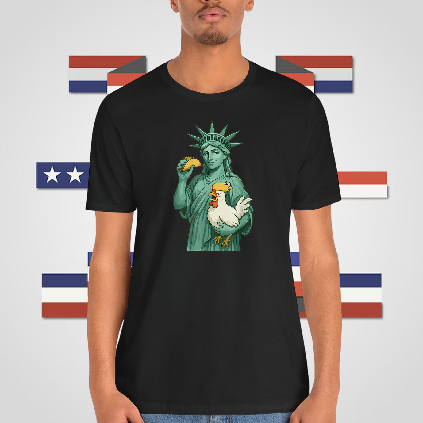 TACO Trump Always Chickens Out Funny 2025 Shirt