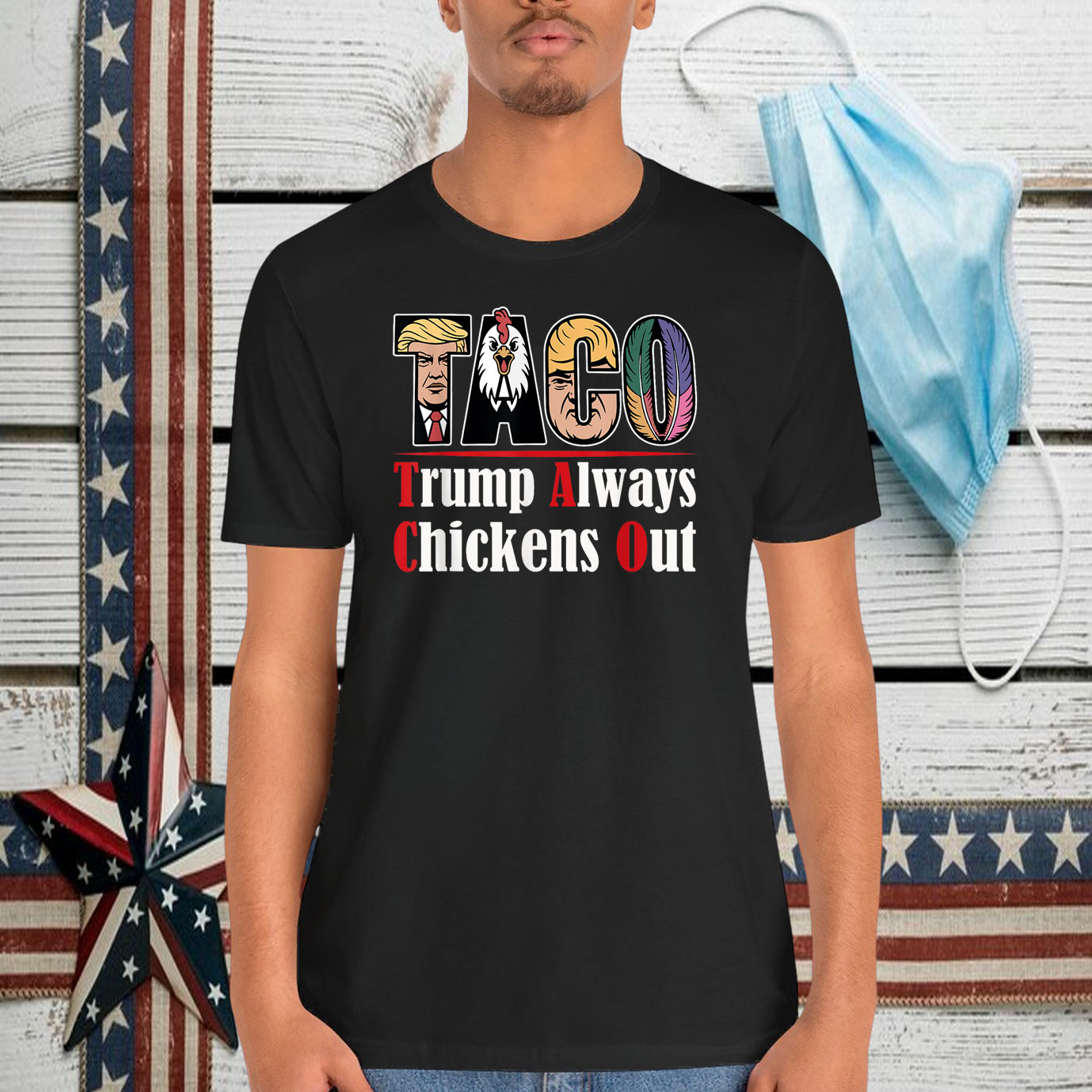 TACO Trump Always Chickens Out Funny 2025 Shirts