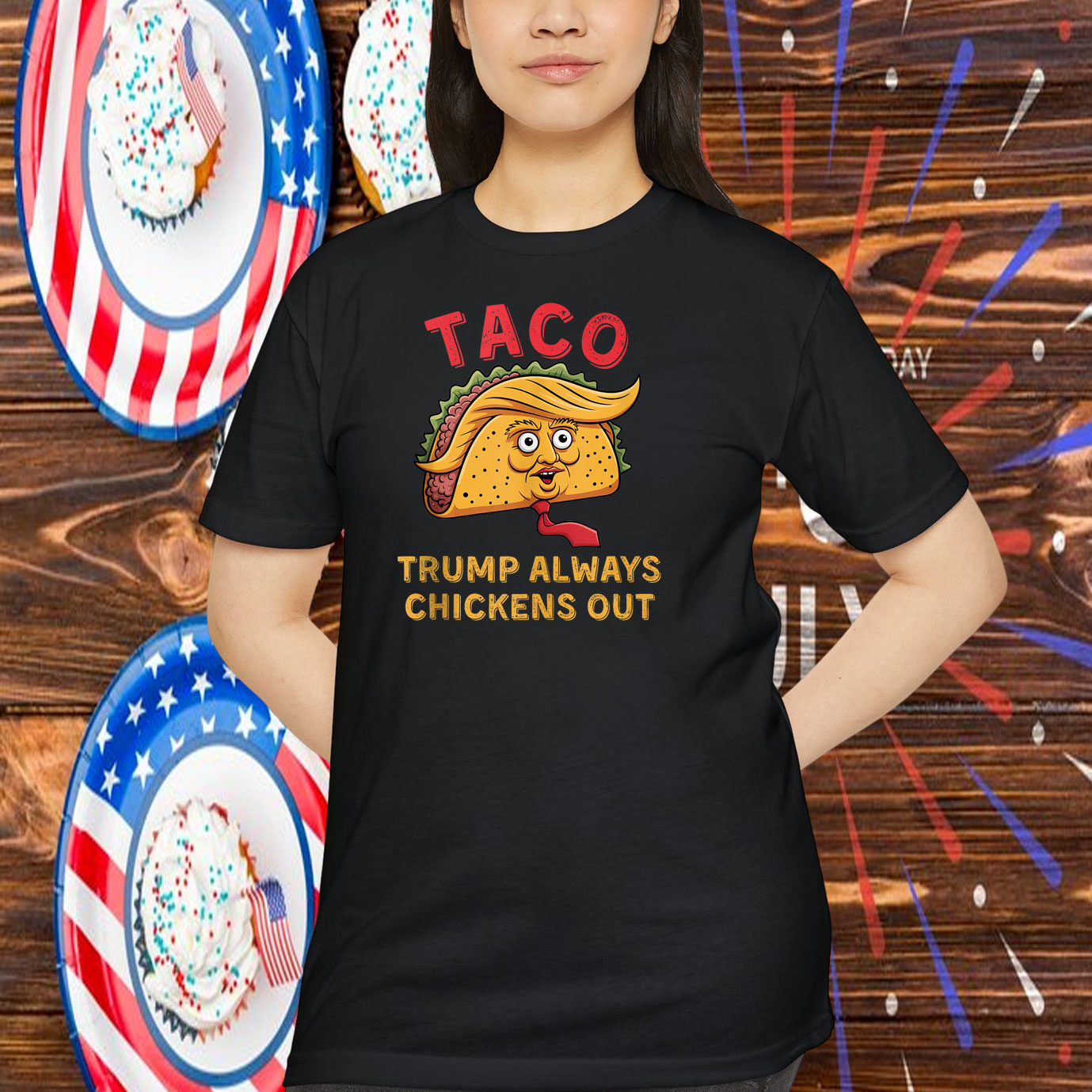 TACO - Trump Always Chickens Out Unisex T-Shirts